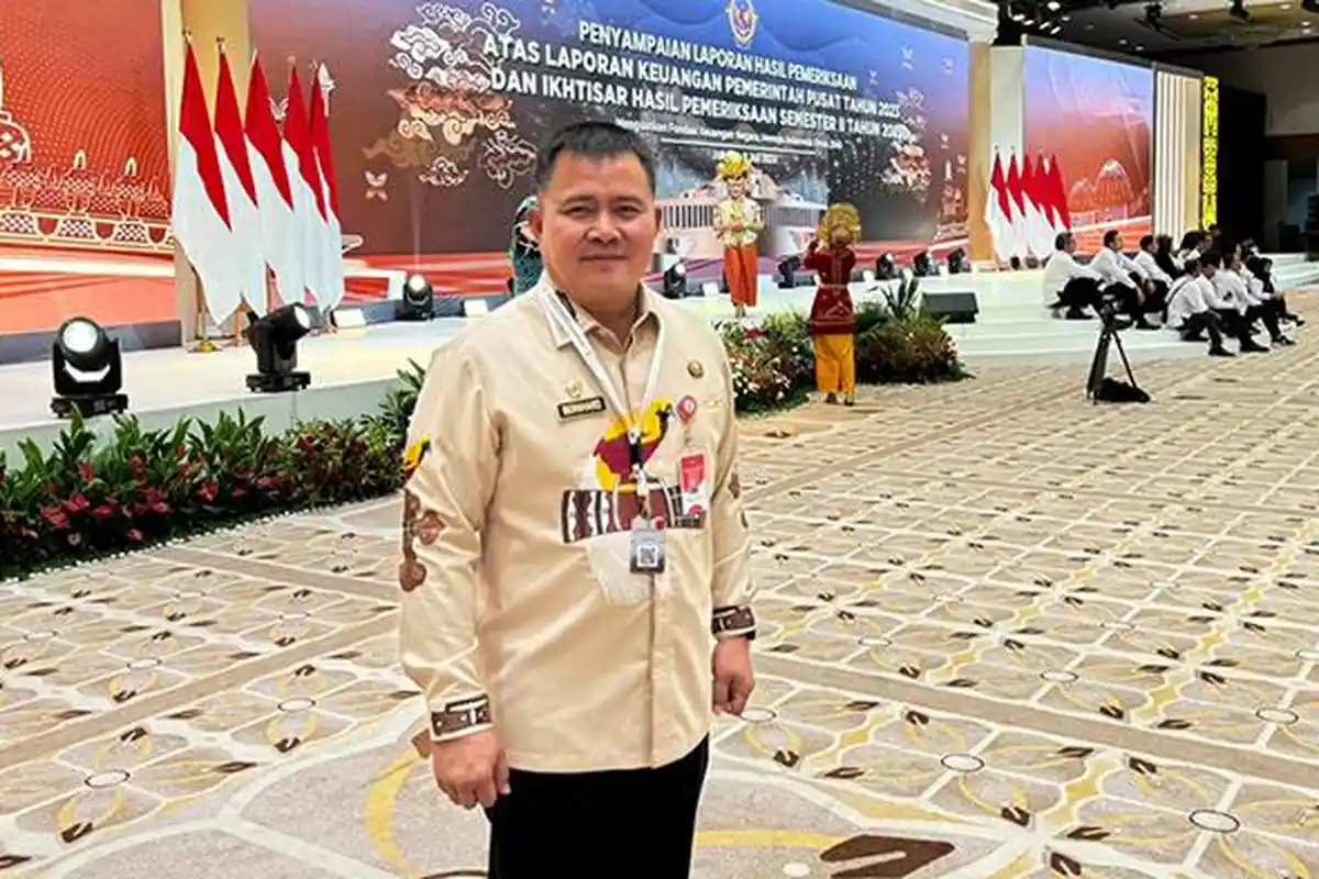 Pj Bupati Maybrat Hadiri LHP Pemerintah Pusat di Kantor BPK, Presiden Jokowi Tekankan soal Transisi