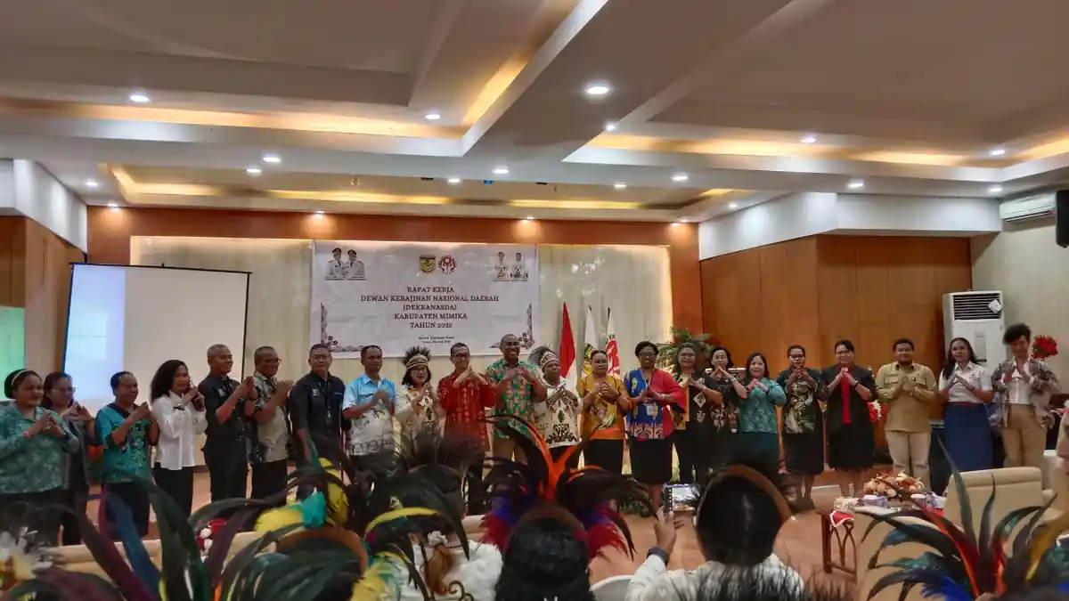 Raker Dekranasda Kabupaten Mimika 2025, Pemda: Hasilkan Rumusan Berdampak Pada Pelaku Usaha