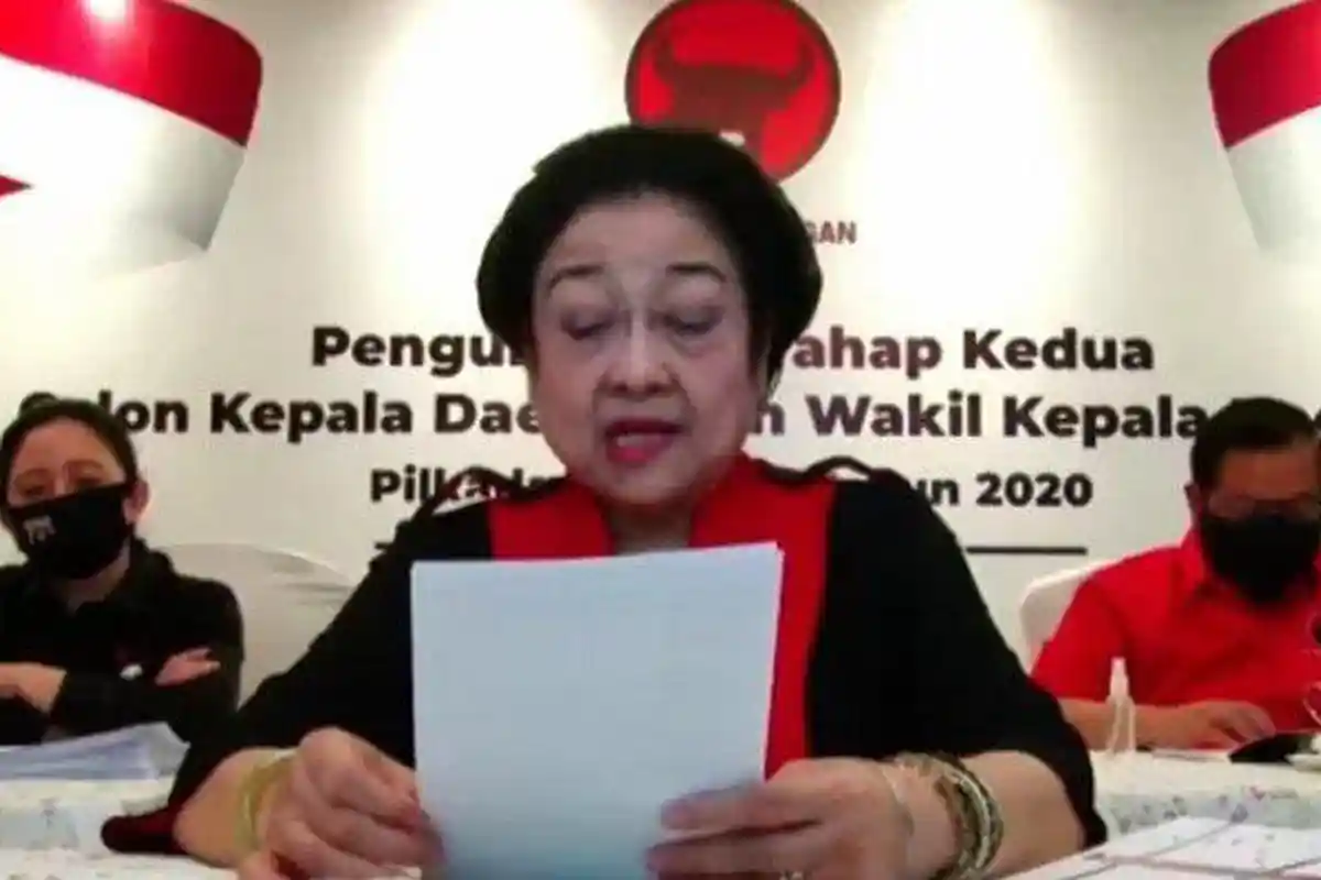 Gibran Berterima Kasih pada Megawati, Ini 45 Calon Kepala Daerah PDI-P pada Pilkada 2020