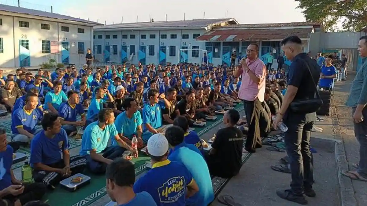 Idul Adha di Rutan Banda Aceh, Warga Binaan dan Petugas Nikmati Kuah Beulangong Bersama
