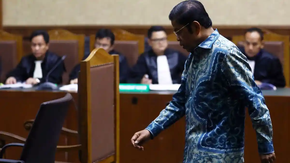Idrus Marham Jalani Sidang Pemeriksaan Terdakwa 12 Maret 2019