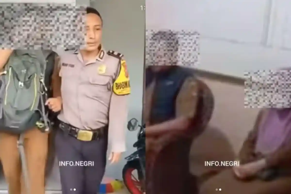 Viral Video Sepasang Oknum Guru SMK Digerebek Warga di Rumah Kosong di Majalengka, Disoraki Warga