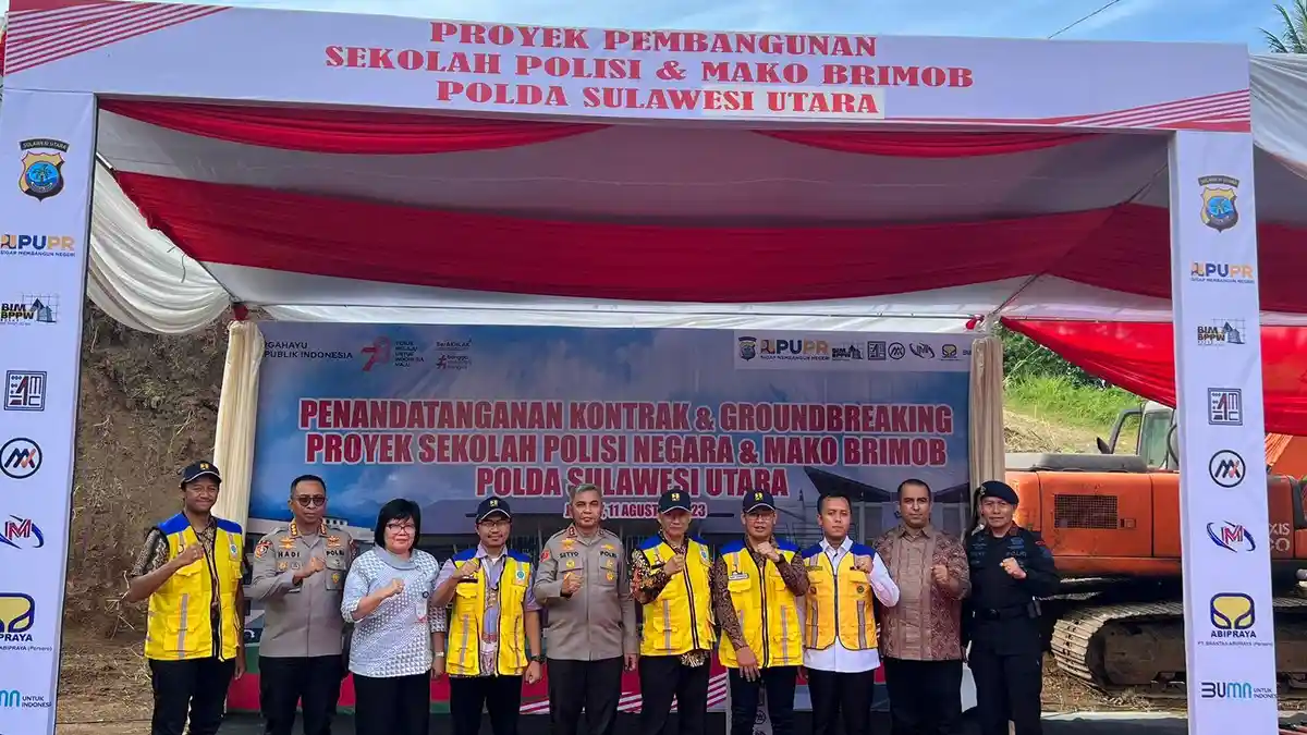 Anggaran Rp 149 Miliar, SPN dan Mako Brimob Polda Sulawesi Utara Siap Dibangun