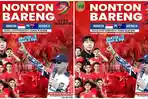 Lokasi Nobar Timnas Indonesia vs Australia di Empat Lawang, Tersedia Kopi dan Makanan Gratis