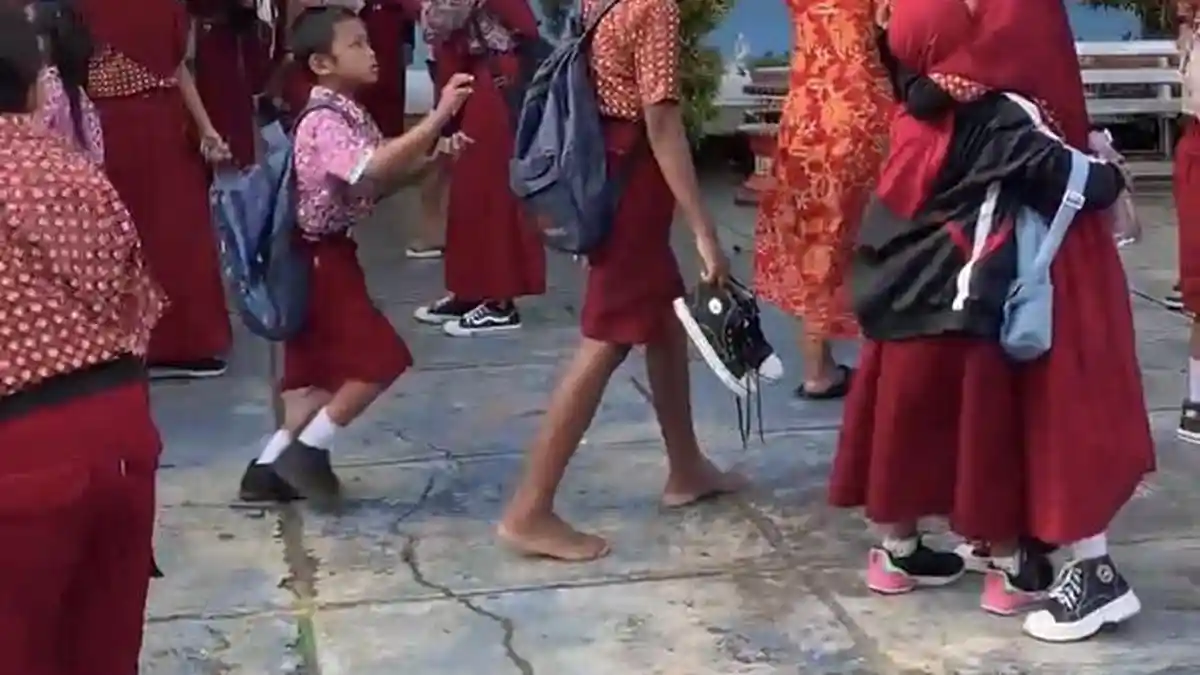 2 Hari Berturut-turut, Gempa Paksa Siswa SDN Inpres Bantaya Parimo Pulang Lebih Awal