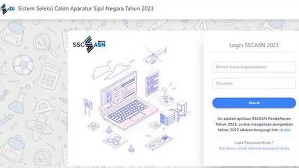 Akun SSCASN Login sscasn.bkn.go.id 2024 Kapan Dibuka? Simak Cara Daftar CPNS dan PPPK