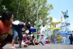 Upacara Kemerdekaan di Tsunami Wisata Hawai Waterpark Malang