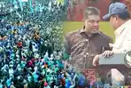 VIDEO Detik-Detik Prabowo Subianto Dibisiki Presiden Buruh di Tengah Pidato