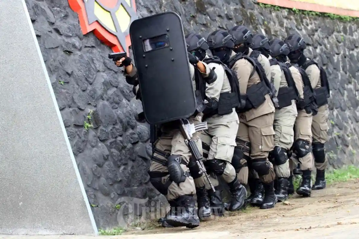 Dipicu Persoalan Karacis Masuk Objek Wisata Rp5.000, Oknum Brimob Ini Lepas Tembakan Berkali-kali