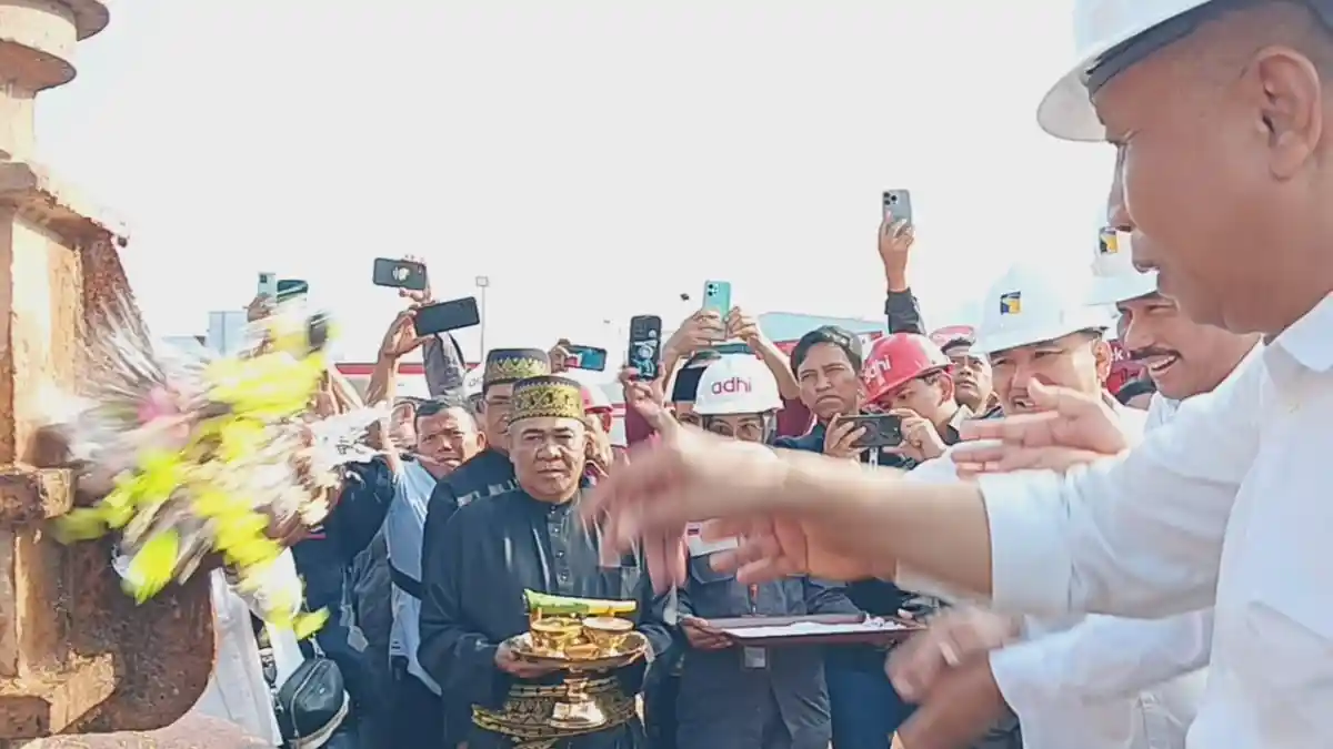Kepala BP Batam Muhammad Rudi Ucap Takbir Dimulainya Proyek Flyover Sei Ladi