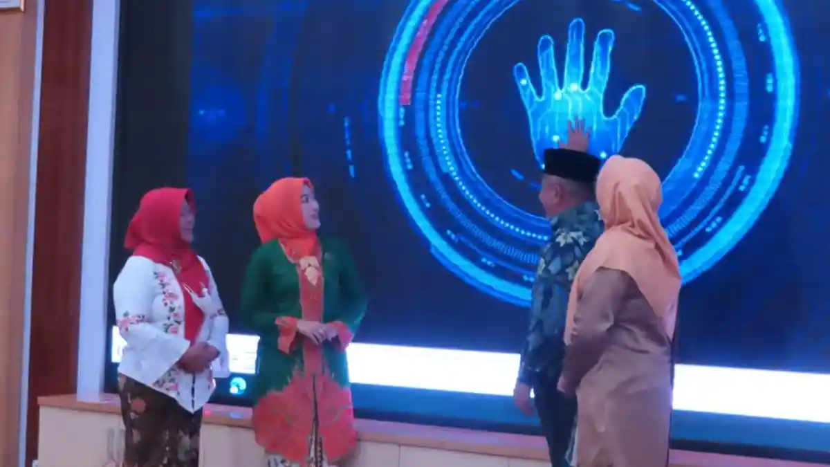 TP PKK Kota Pekalongan Launching Aplikasi Sicanting, Ini Kegunaannya