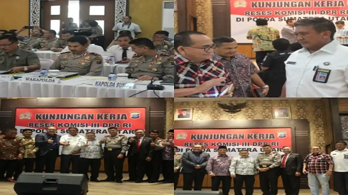 BNNP SUMUT RDP dan Kunjungan Kerja Komisi di Sumut Bersama Komisi III DPR