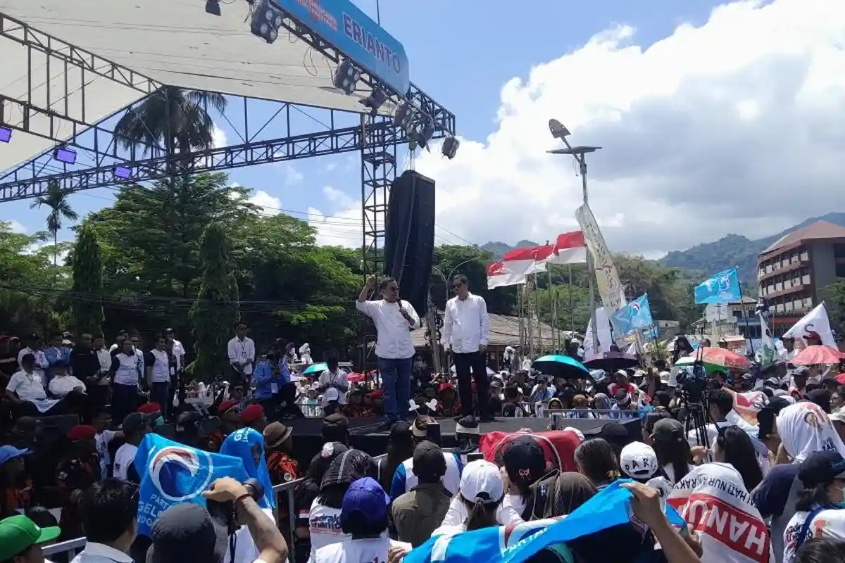 Kampanye Akbar Pilkada Tana Toraja Zadrak-Erianto Dihadiri 20 Ribu Simpatisan, PDIP: Semua ‘All In’