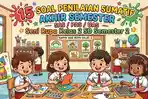 15 Soal Penilaian Sumatif Akhir Semester SAS/PAS/UAS Seni Rupa Kelas 2 SD Semester 2 Terbaru 2026