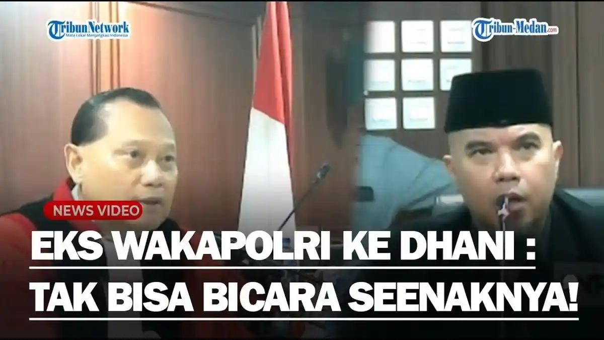 Ahmad Dhani Kena Semprit Jenderal Mantan Wakapolri Adang Daradjatun, Diminta Tak Sembarangan Bicara