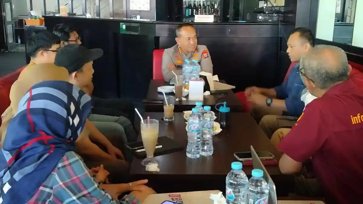 Jelang Pilkada, Kapolrestabes Makassar Silaturahmi ke Pengurus AMSI Sulsel