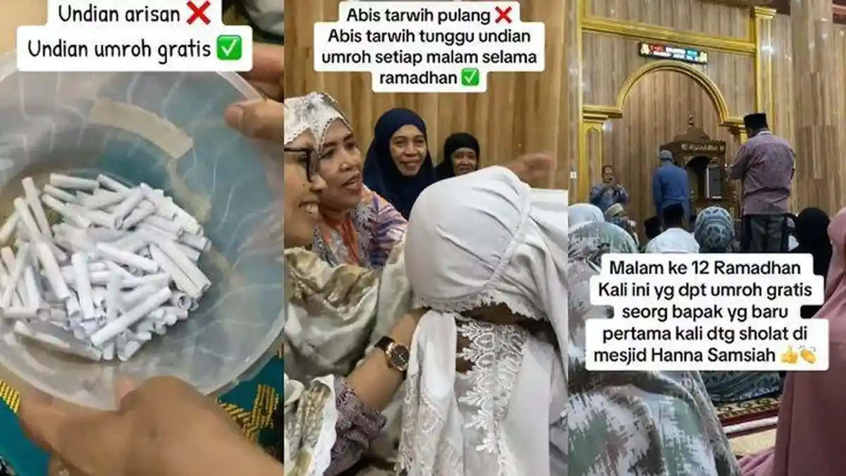 Bagi-bagi Undian Umroh Gratis Usai Salat Tarawih, Ini Pabrik Uang Haji Chaeruddin, Punya Perusahaan