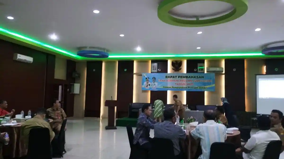 Dewan Pengupahan Provinsi Jambi Usulkan Kenaikan UMP Sebesar 4,89 Persen