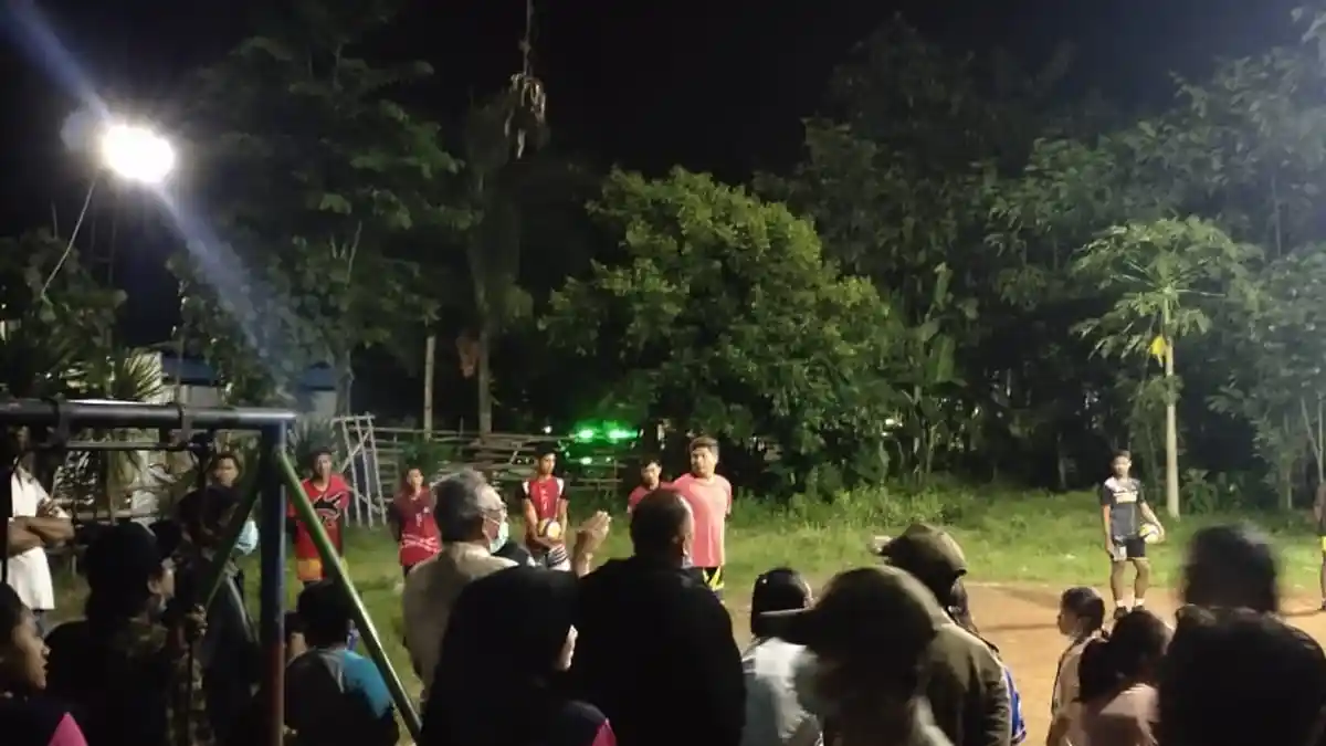 Satgas Covid-19 Kota Kediri Bubarkan Pertandingan Bola Voli dan Live Musik
