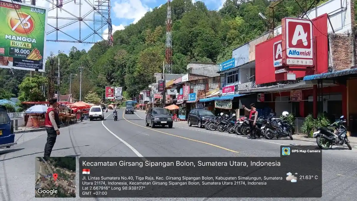 Cegah Antrean BBM Ricuh di SPBU, Polres Simalungun Gelar Patroli Presisi