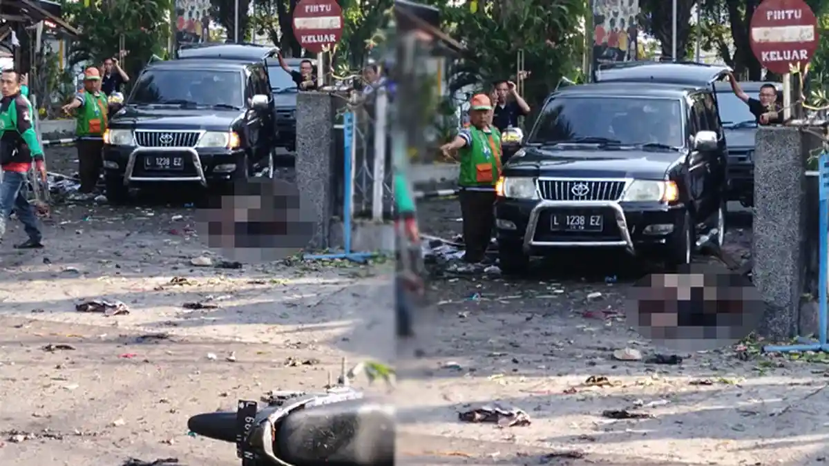 Update Terkini! Korban Tewas 11 Orang dan 41 Luka-luka Tragedi Bom di Gereja Surabaya