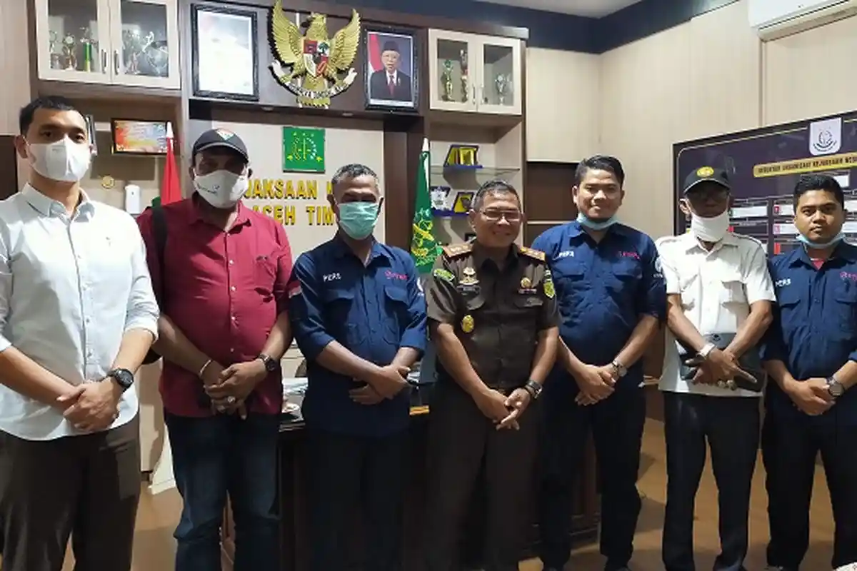 Sambut Kunjungan ‘Pesawat’, Kajari Tegaskan Komit Dukung Pembangunan Aceh Timur