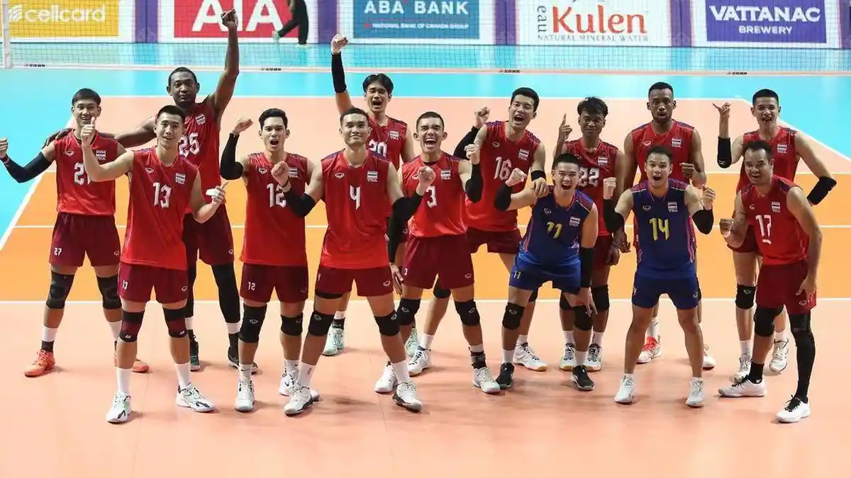 Daftar 13 Pemain Thailand di FIVB Challenger Cup 2023: Alami Cedera, Anut Phromchan Tak Bisa Diganti