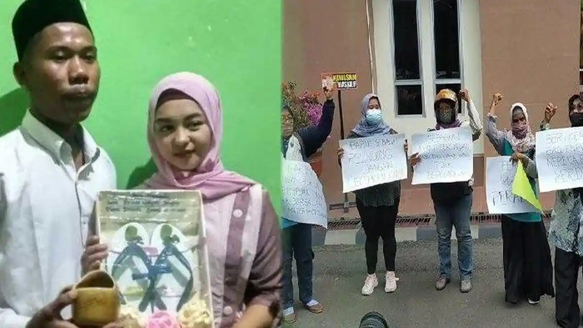 Ingat sama Pria Nikahi Model Cantik Mas Kawin Sandal Jepit? Kini Dilapor ke Polisi Dugaan Pelecehan