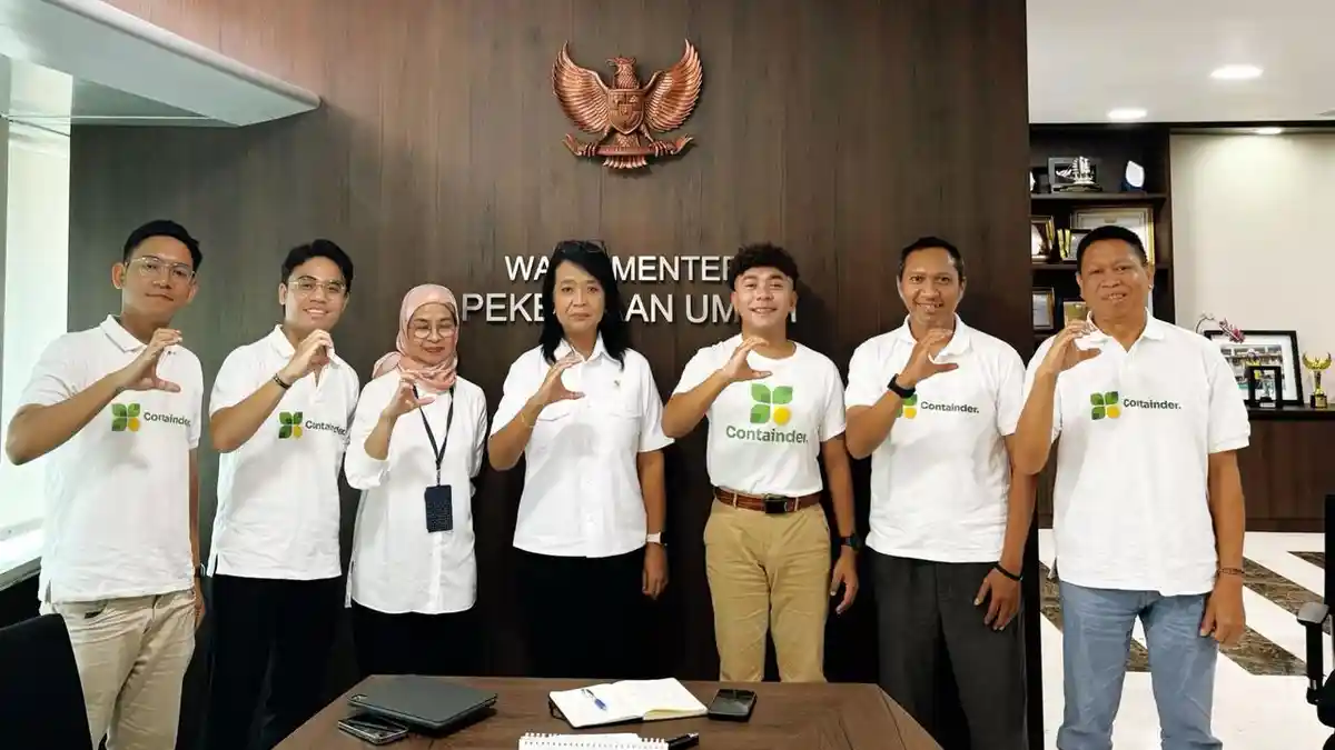 Wakil Menteri PU Minta Containder Optimalkan Pengelolaan Sampah di Indonesia