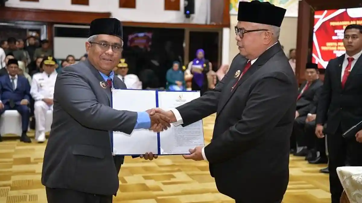 Terima SK Perpanjangan Pj Bupati Aceh Utara Mahyuzar Lanjutkan Kepemimpinan