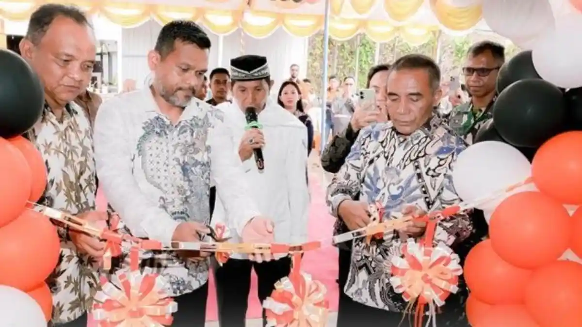 Wabup Halmahera Tengah Resmikan Laboratorium PT Tribakti Inspektama di Weda