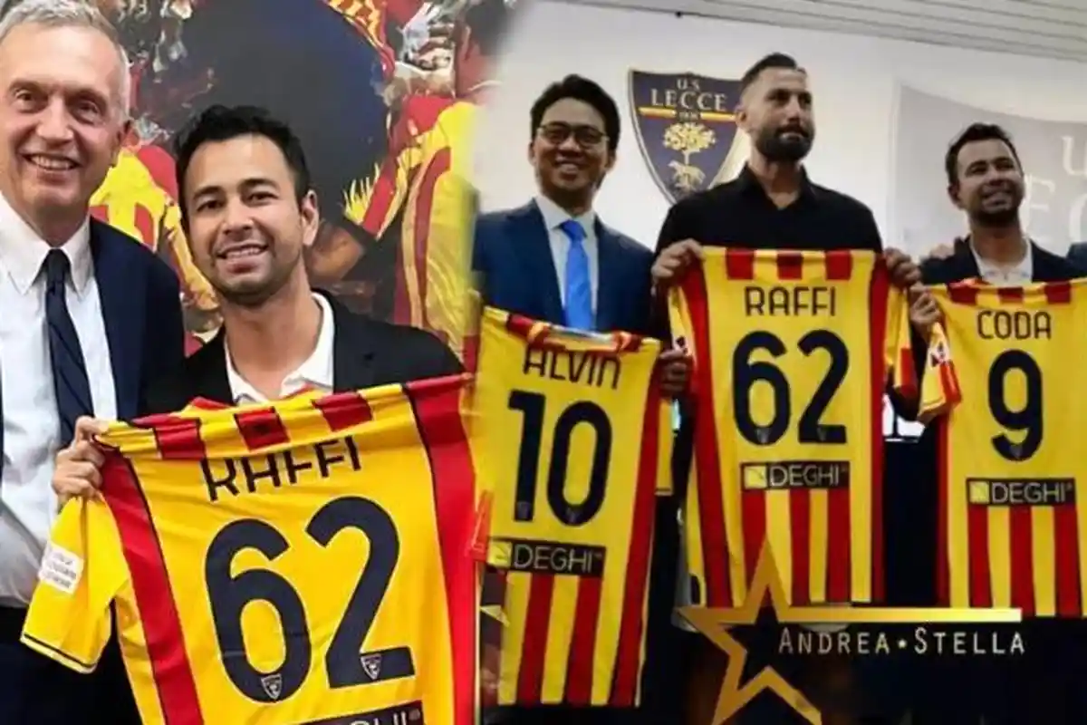 Misi Terselubung Raffi Ahmad ke Italia Demi Akuisisi Klub Bola US Lecce Beredar, Media Asing Ramai