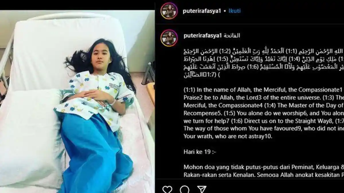 Artis Cilik Puteri Rafasya Korban Usil Teman, Sudah Bisa Berjalan Lagi, Sebelumnya Sempat Lumpuh