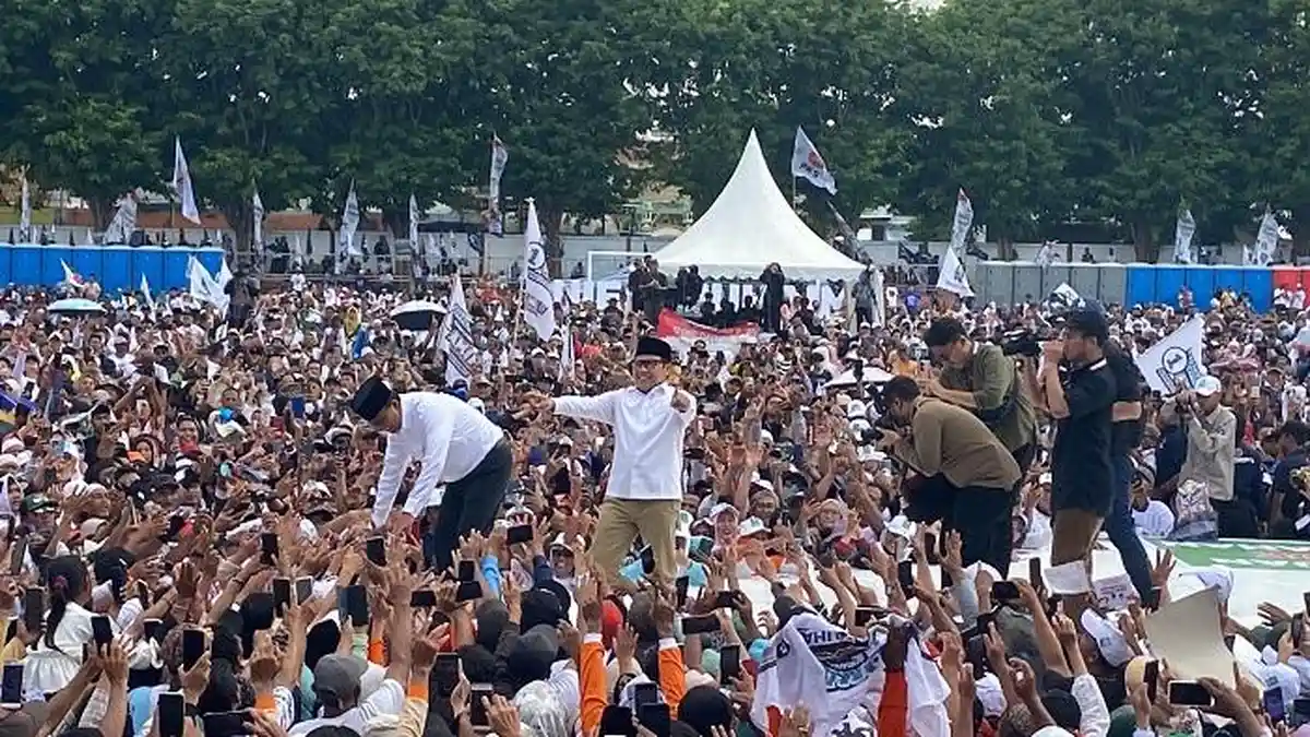 Cak Imin di Kampanye Akbar: Pemilu Bukan Pergantian Bapak dan Anak