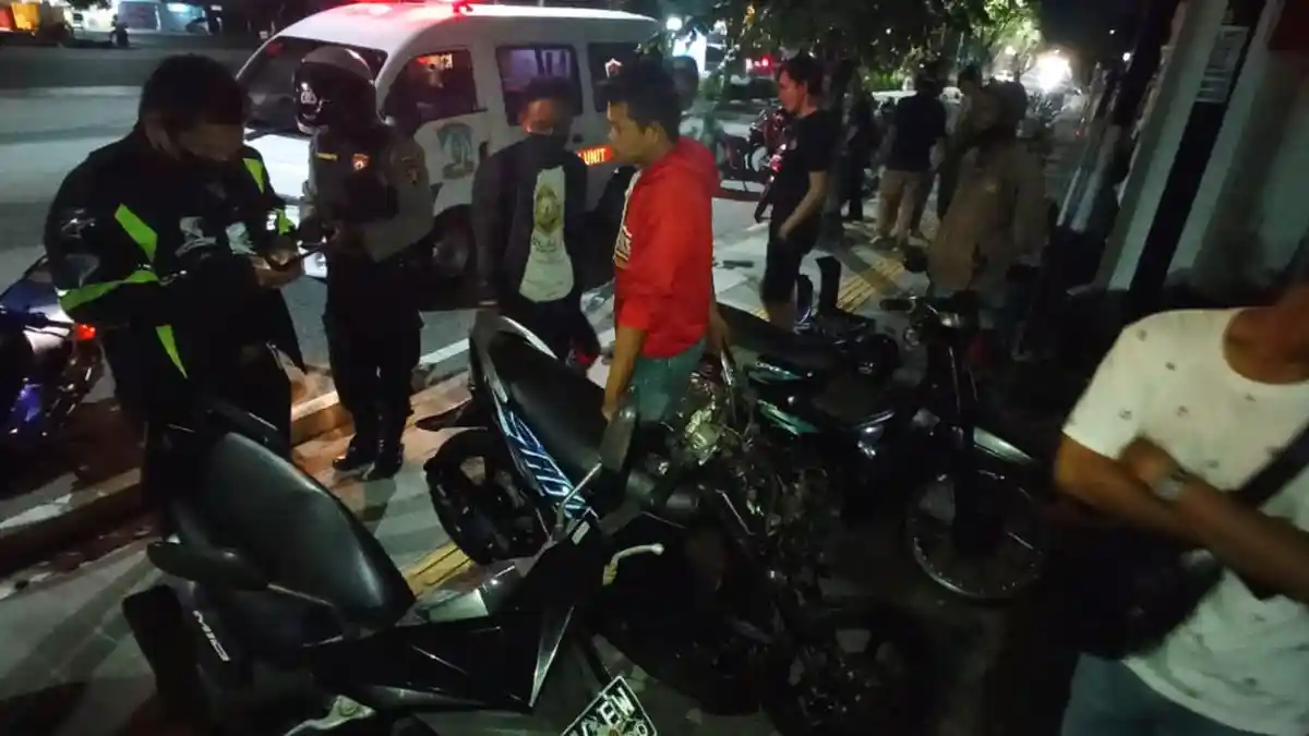 Laka Lantas di Balikpapan Libatkan 3 Sepeda Motor, Diduga tak Hidupkan Lampu Sein Saat Berputar