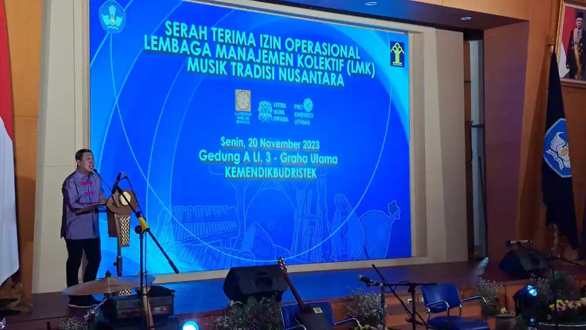 Kemendikbudristek Minta LMK Musik Tradisi Nusantara Bantu Perlindungan Hak Seniman
