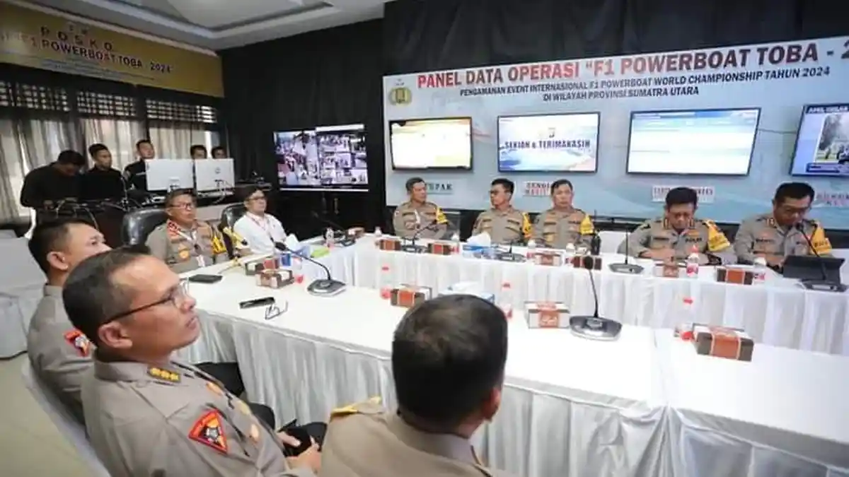 Kapolda Sumut: Pengamanan Berbasis Teknologi Event F1 Powerboat Terus Ditingkatkan