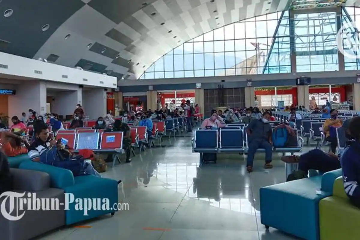 Belum Ada Lonjakan Penumpang, Bandara Sentani Jayapura Siap Hadapi Mudik Lebaran 2023