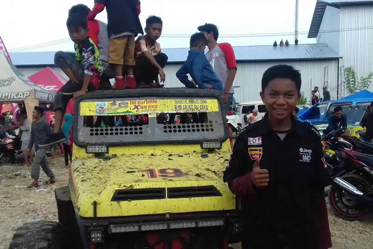 Andi Fitrah, Offroader Belia dari Cenrana Bone, Siswa MAN Model Makassar - andi-fitrah_20161201_100845.jpg