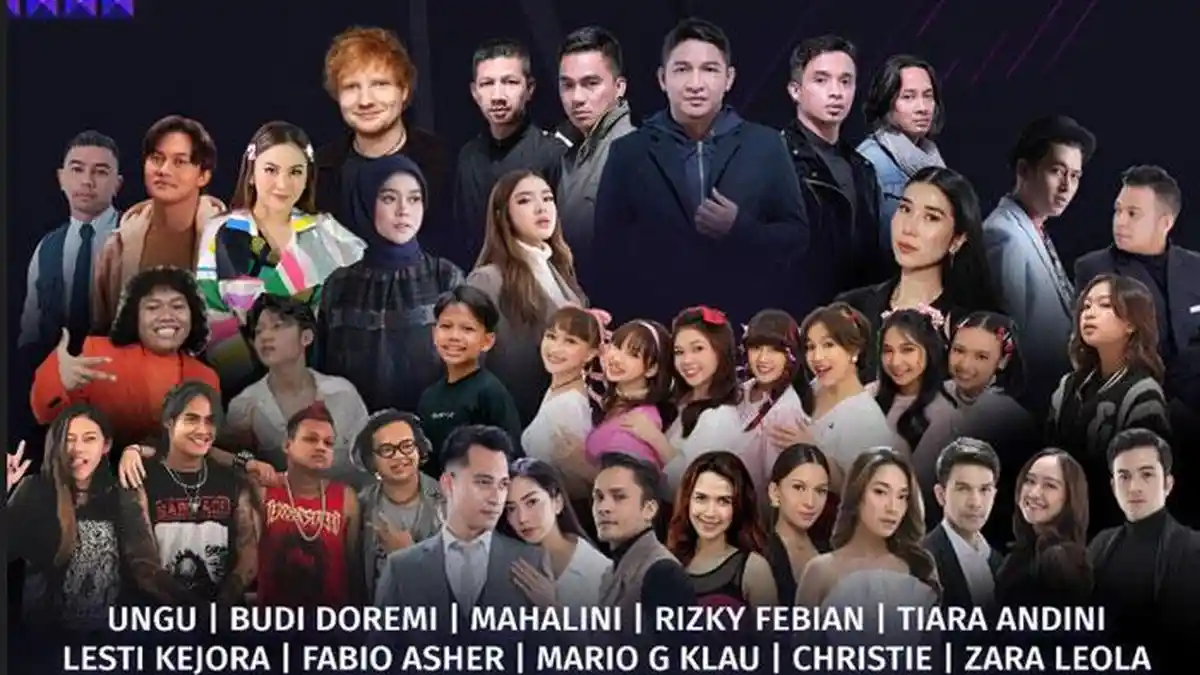 Ed Sheeran Akan Tampil di SCTV Music Awards 2023