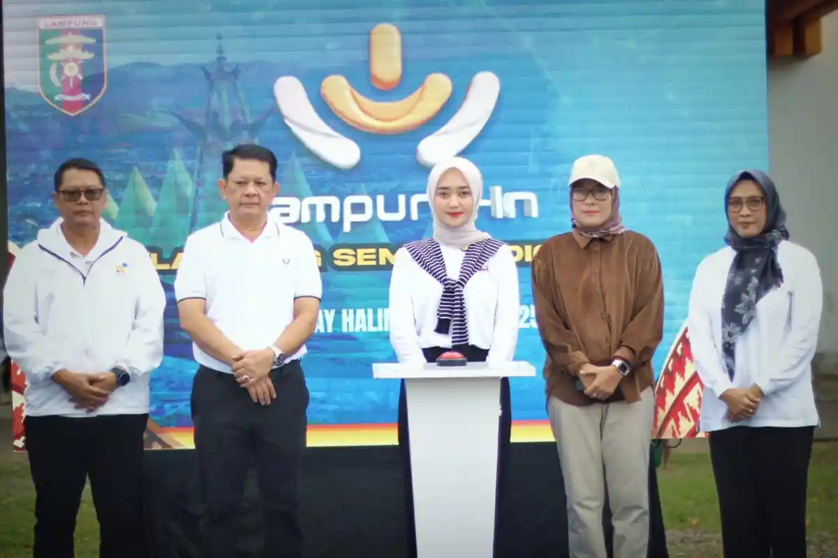 Mirza-Jihan Launching Aplikasi Lampung-In, Wujudkan Pelayanan Publik Digital Terintegrasi
