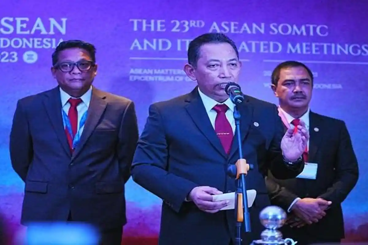 Kapolri Tekankan Berantas TPPO di Acara SOMTC, Lindungi WNI