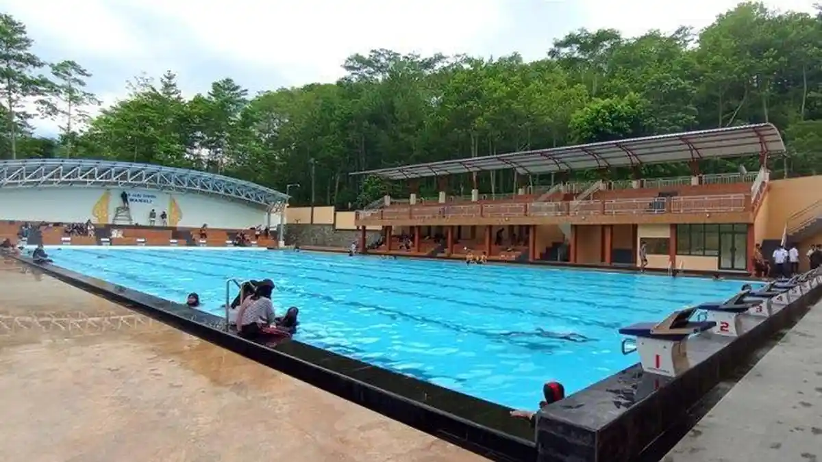 Ini Dia Wajah Baru Gelanggang Renang Mangli Wonosobo