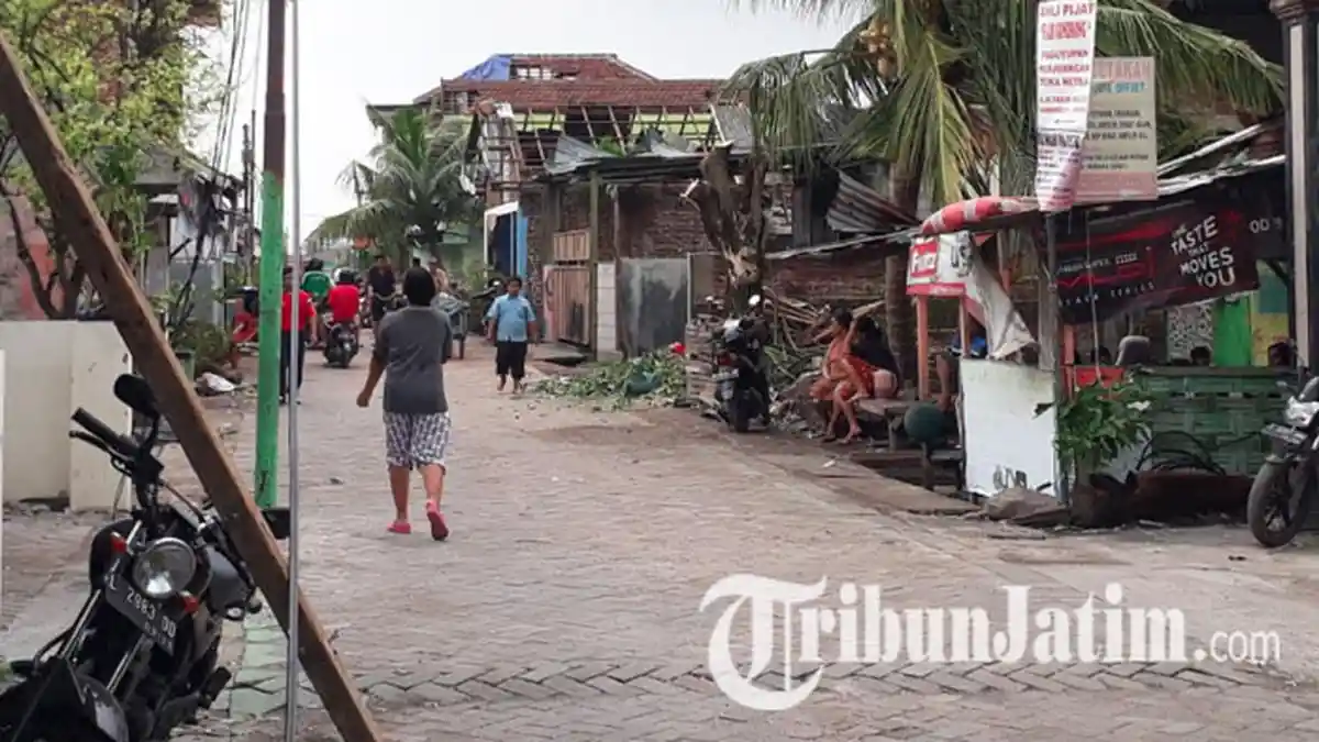 Rumah Warga Tambakrejo Sidoarjo yang Rusak Dapat Bantuan Rp 20 Juta