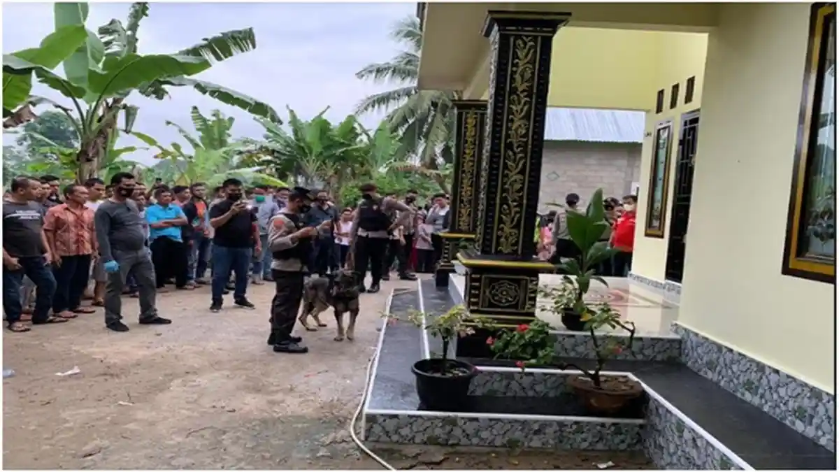 Polisi Kerahkan Anjing Pelacak Buru Kurir Narkoba di Ogan Ilir, Warga 2 Desa Pontang Panting