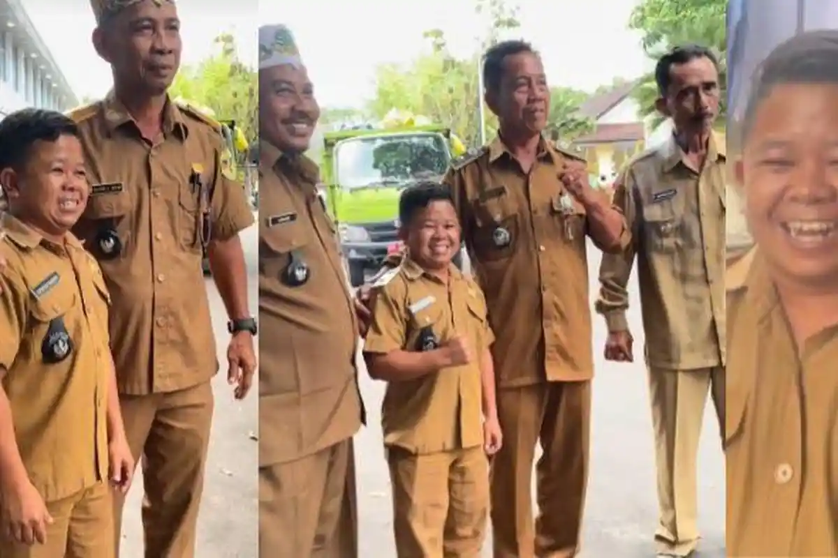 Ahmad Bajuri yang Dikira Anak Kecil Rupanya Kades Viral, Sosoknya Punya Segudang Kisah