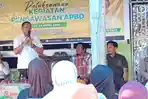 DIhadapan Warga Galesong Takalar, Lukman B Kady: Insyaallah 2027 Jalan di Sini Mulus!
