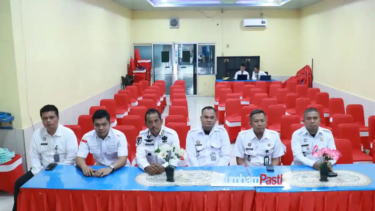 Kepala Lapas Rantauprapat Ikut Sosialisasi dan Glorifikasi SPI KPK Secara Virtual