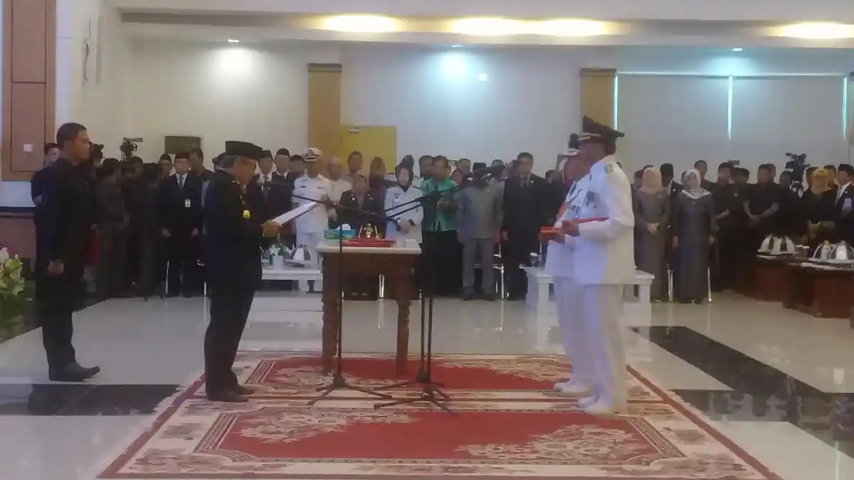 Sah, AIM-Natsir Kembali Jabat Bupati dan Wabup Polman Periode 2019-2024