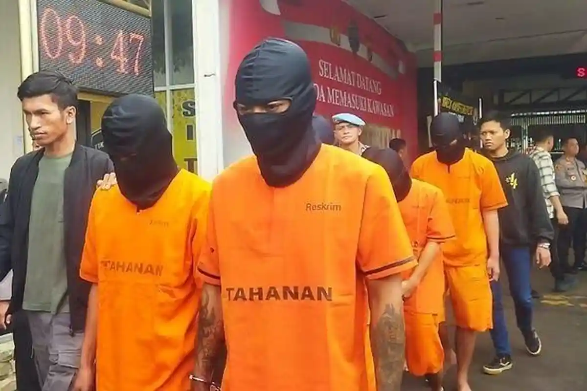 Nasib 4 Begal Pakai Airsoft Gun Saat Beraksi, Tak Berkutik Saat Ditangkap Polisi